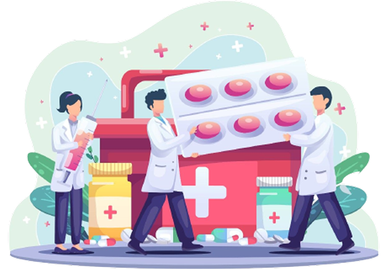 Healthcare professional writing notes